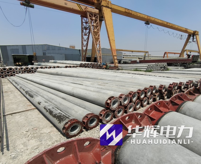 新建21米水泥电线杆